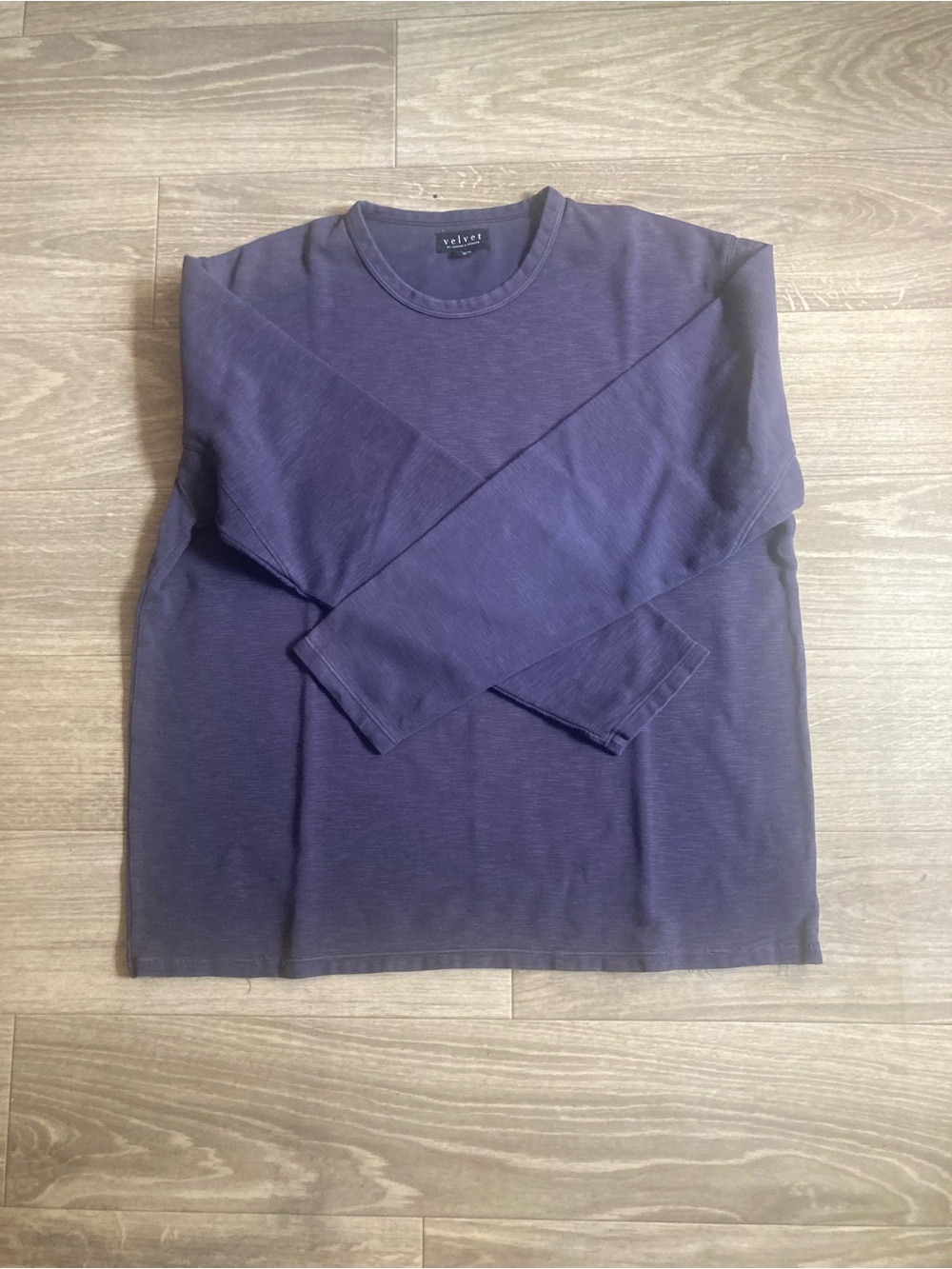 Velvet by Graham & Spencer Blue Thick Cotton Shirt XL